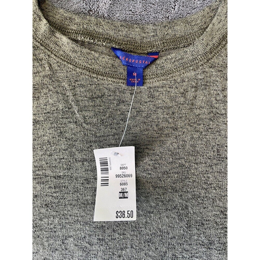 Aeropostale Womens Green Pullover Sweater Long Sleeve Size M NWT - Picture 3 of 6